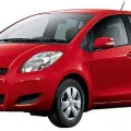 Автомобильные коврики ЭВА (EVA) для Toyota Vitz II правый руль (5дв 4WD) (XP90) 2005-2010 