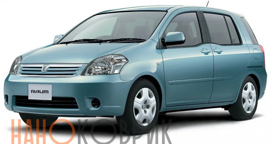 Автомобильные коврики ЭВА (EVA) для Toyota Raum II правый руль (Z20) 2003-2011 
