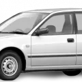 Автомобильные коврики ЭВА (EVA) для Nissan Avenir I правый руль (W10 4WD) 1990-1999 