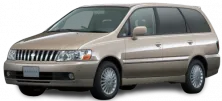 Nissan Bassara I правый руль (U30) (2 ряд сидений раздельный)  1999-2003