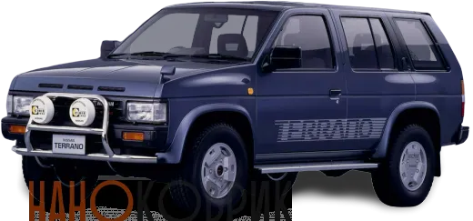 Автомобильные коврики ЭВА (EVA) для Nissan Terrano I правый руль (WD21 5 дв) 1986-1995 