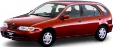 Nissan Pulsar V правый руль универсал (N15 4WD) 1997-2001